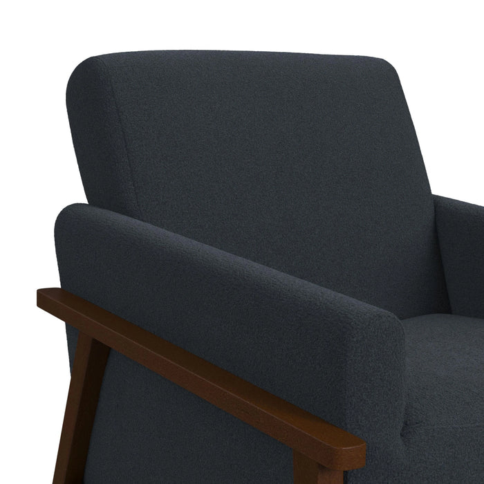 Ava Chair in Langley Blue