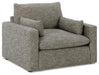 Dramatic Oversized Chair - Venta Furnishings (San Antonio,TX)