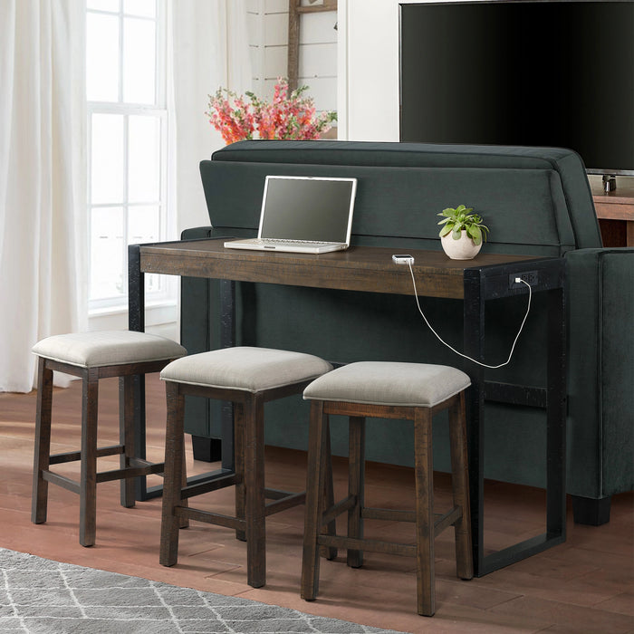 Caesar Occasional Bar Table Single Pack (Table + Three Stools)