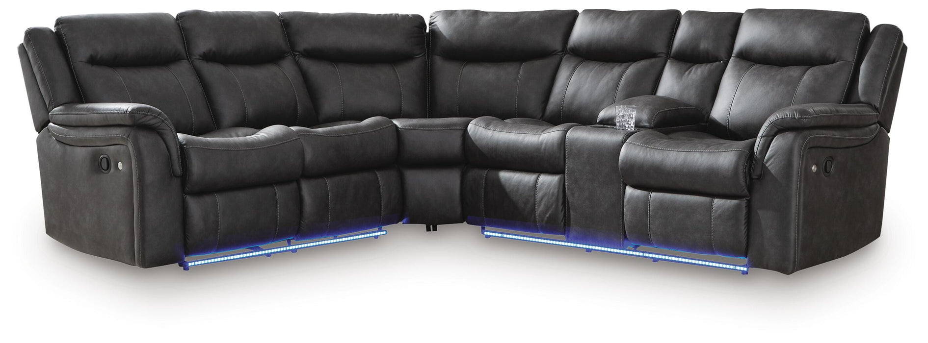 Sultan Meadow Reclining Sectional - Venta Furnishings (San Antonio,TX)
