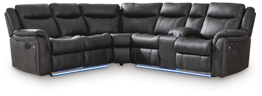 Sultan Meadow Reclining Sectional - Venta Furnishings (San Antonio,TX)