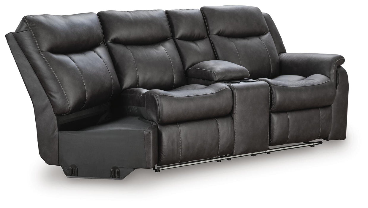 Sultan Meadow Reclining Sectional - Venta Furnishings (San Antonio,TX)