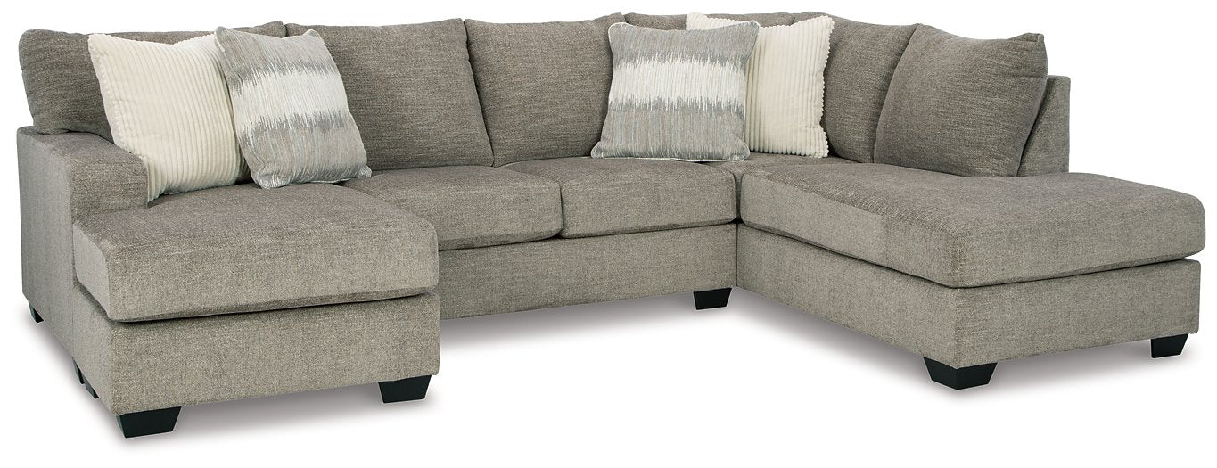 Creswell 2-Piece Sectional with Chaise - Venta Furnishings (San Antonio,TX)