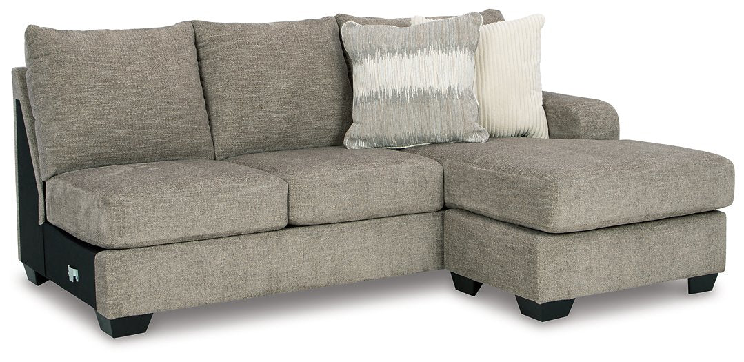 Creswell 2-Piece Sectional with Chaise - Venta Furnishings (San Antonio,TX)