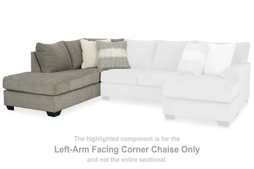 Creswell 2-Piece Sectional with Chaise - Venta Furnishings (San Antonio,TX)