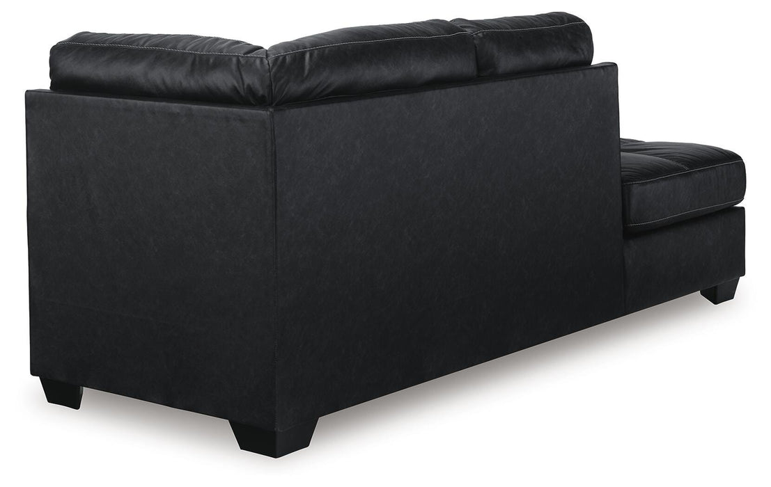 Barlin Mills Sectional with Chaise - Venta Furnishings (San Antonio,TX)