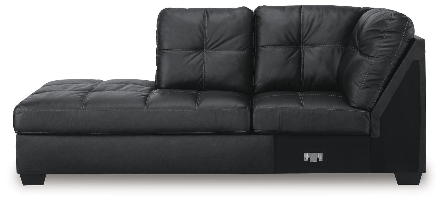 Barlin Mills Sectional with Chaise - Venta Furnishings (San Antonio,TX)