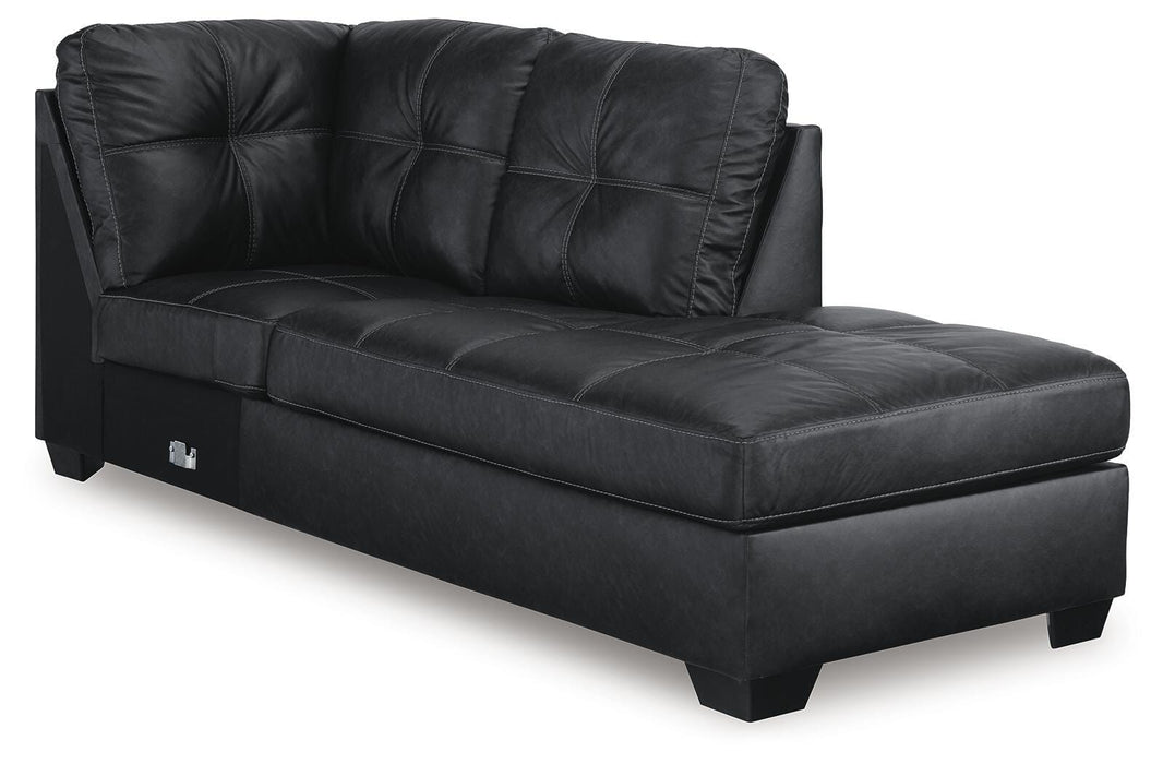 Barlin Mills Sectional with Chaise - Venta Furnishings (San Antonio,TX)