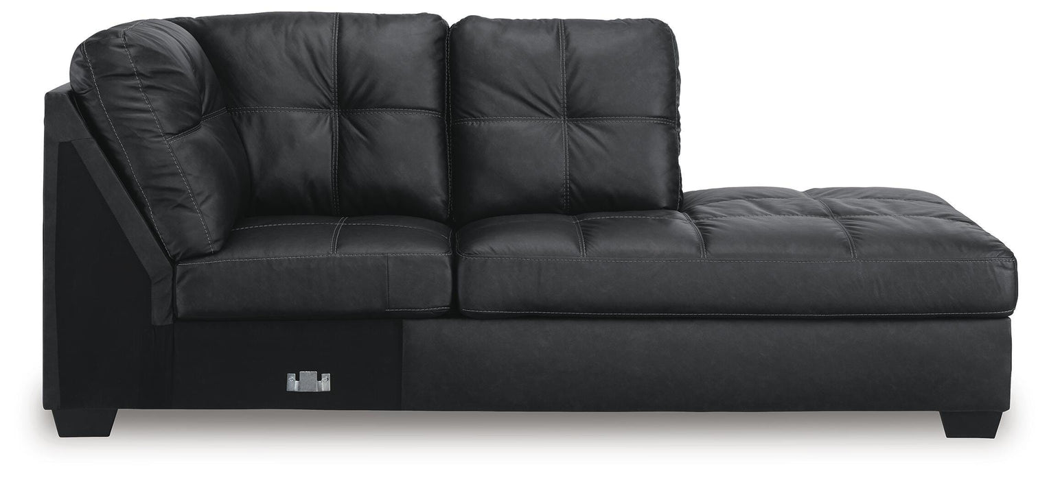 Barlin Mills Sectional with Chaise - Venta Furnishings (San Antonio,TX)