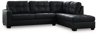 Barlin Mills Sectional with Chaise - Venta Furnishings (San Antonio,TX)