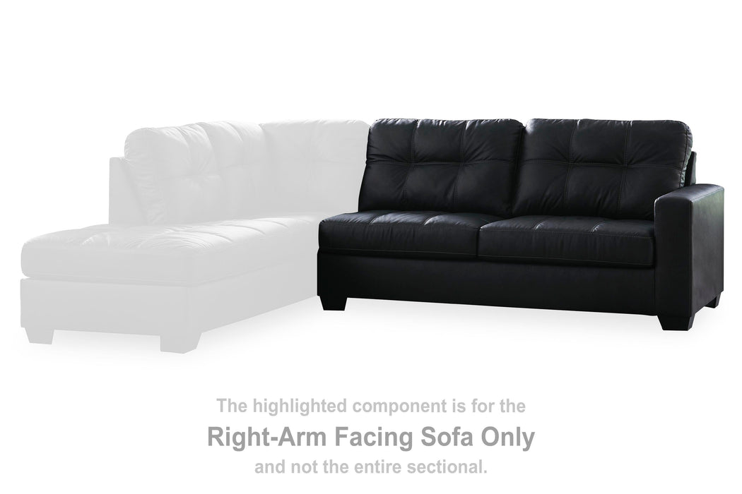Barlin Mills Sectional with Chaise - Venta Furnishings (San Antonio,TX)