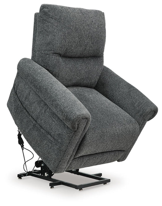 Aureta Power Lift Recliner - Venta Furnishings (San Antonio,TX)