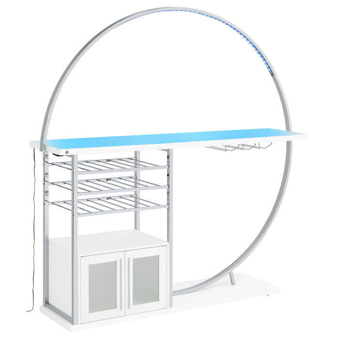 Risley Wine Cabinet with LED Lighting
