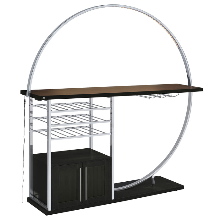 Risley Wine Cabinet with LED Lighting