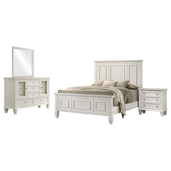 Sandy Beach 4 Pc Bedroom Set - Venta Furnishings (San Antonio,TX)