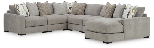 Aslan Court Sectional with Chaise - Venta Furnishings (San Antonio,TX)