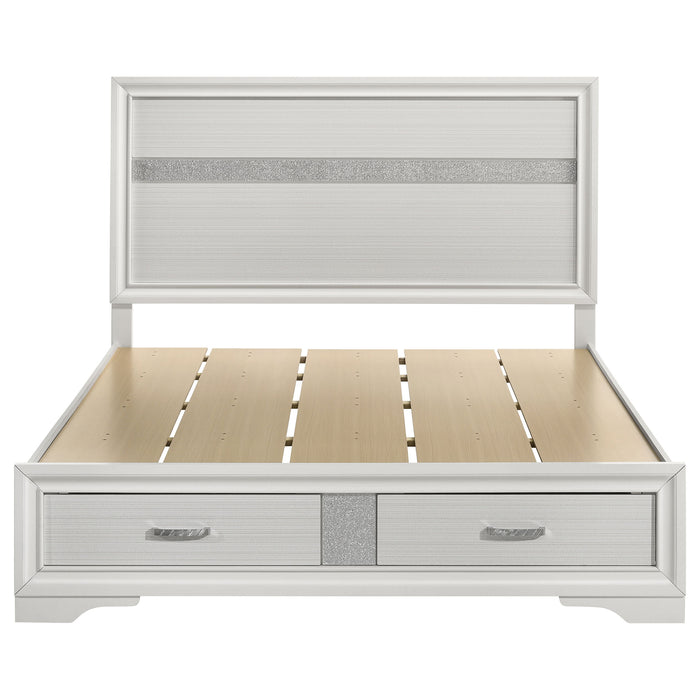 Miranda Panel Platform Storage Bed