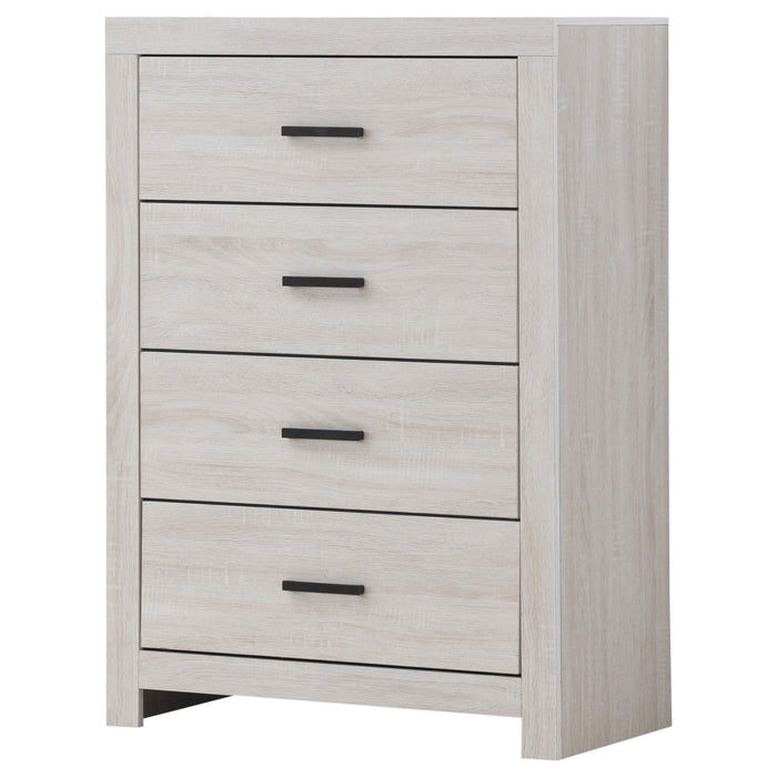Brantford 4-drawer Chest Barrel Oak