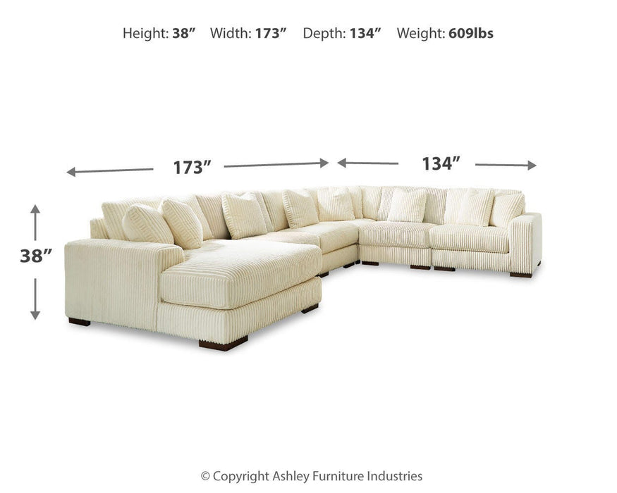 Lindyn Sectional with Chaise - Venta Furnishings (San Antonio,TX)