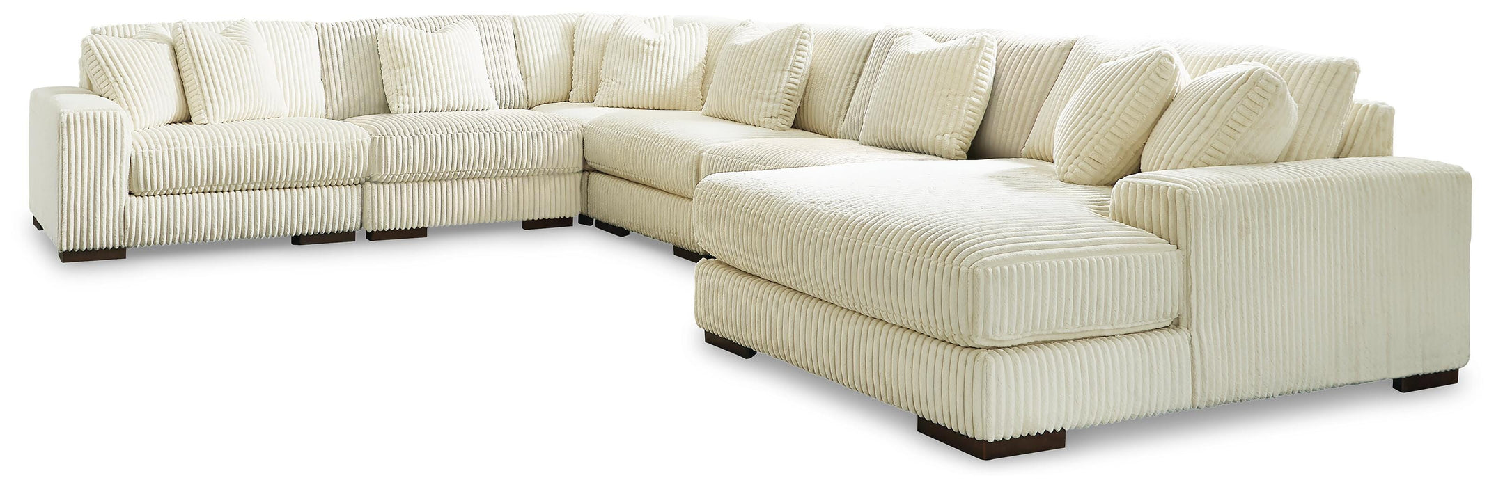 Lindyn Sectional with Chaise - Venta Furnishings (San Antonio,TX)