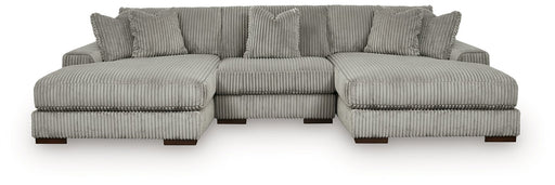 Lindyn Sectional with Double Chaise - Venta Furnishings (San Antonio,TX)