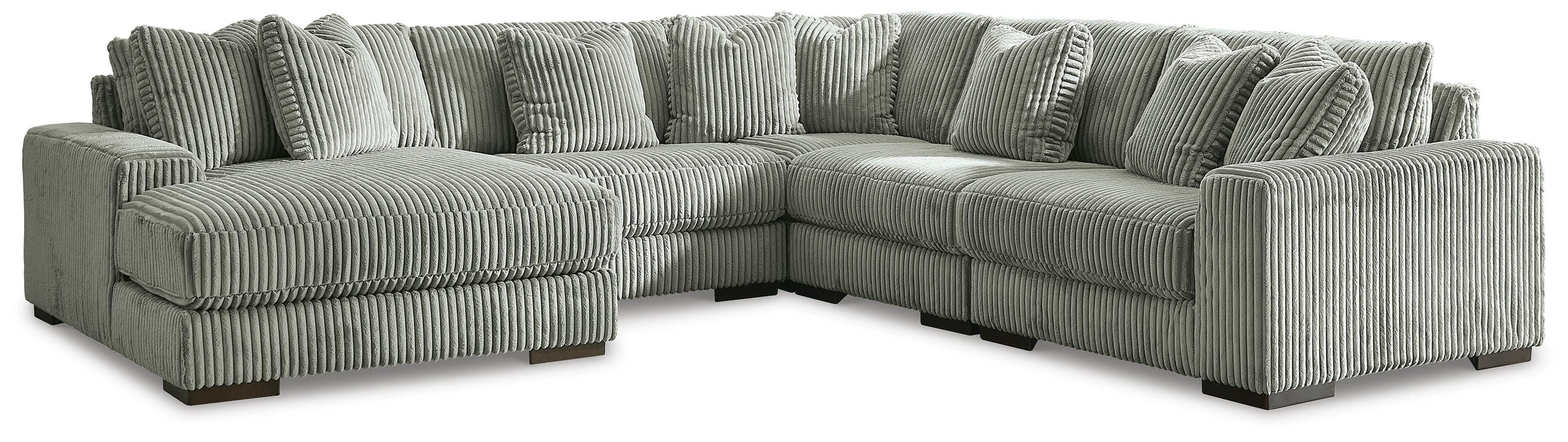 Lindyn Sectional with Chaise - Venta Furnishings (San Antonio,TX)