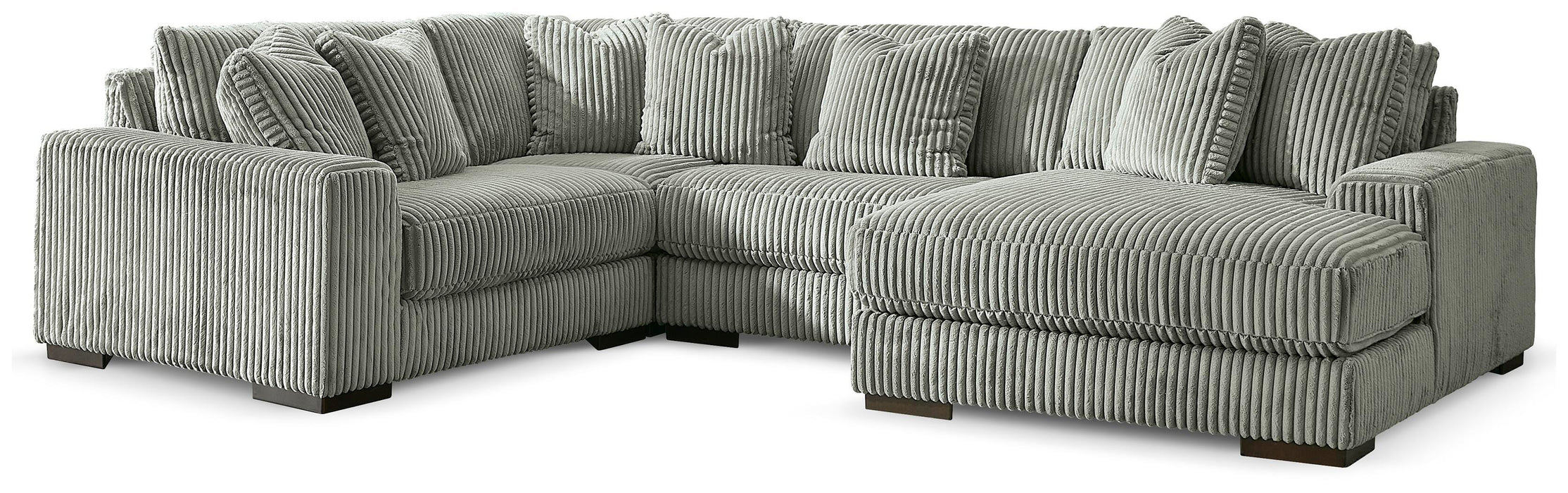 Lindyn Sectional with Chaise - Venta Furnishings (San Antonio,TX)
