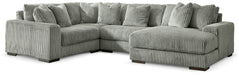 Lindyn Sectional with Chaise - Venta Furnishings (San Antonio,TX)