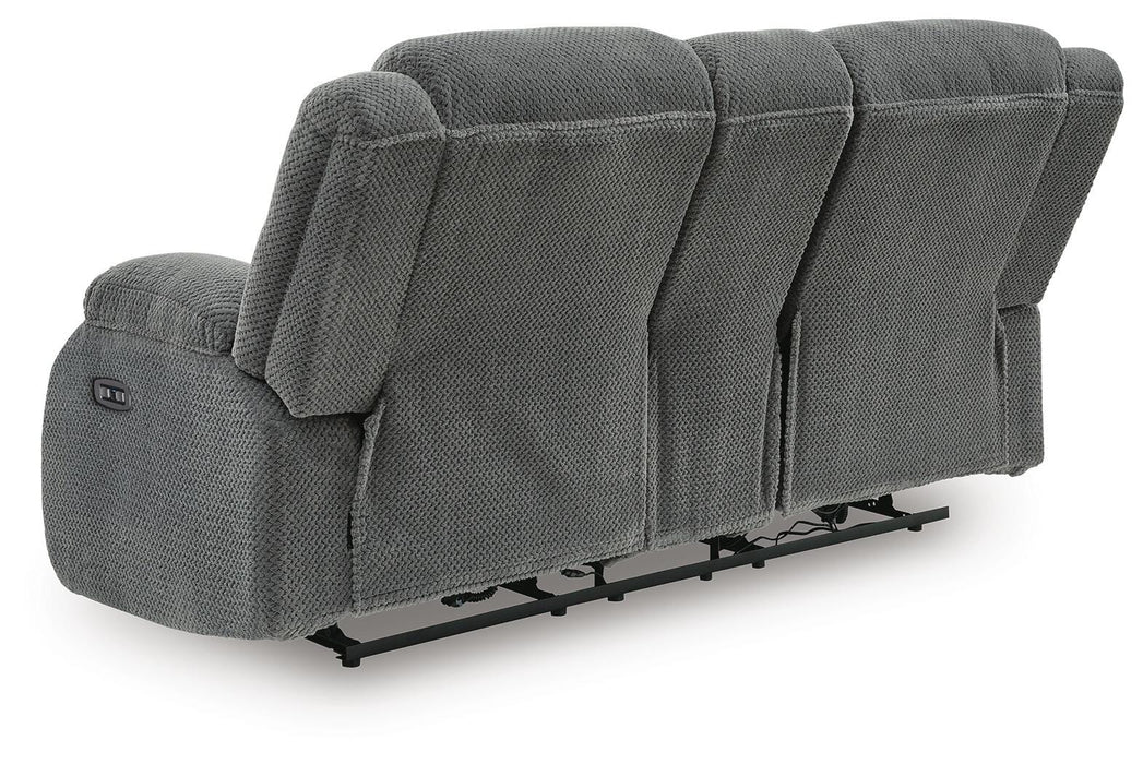 Observation Power Reclining Loveseat with Console - Venta Furnishings (San Antonio,TX)