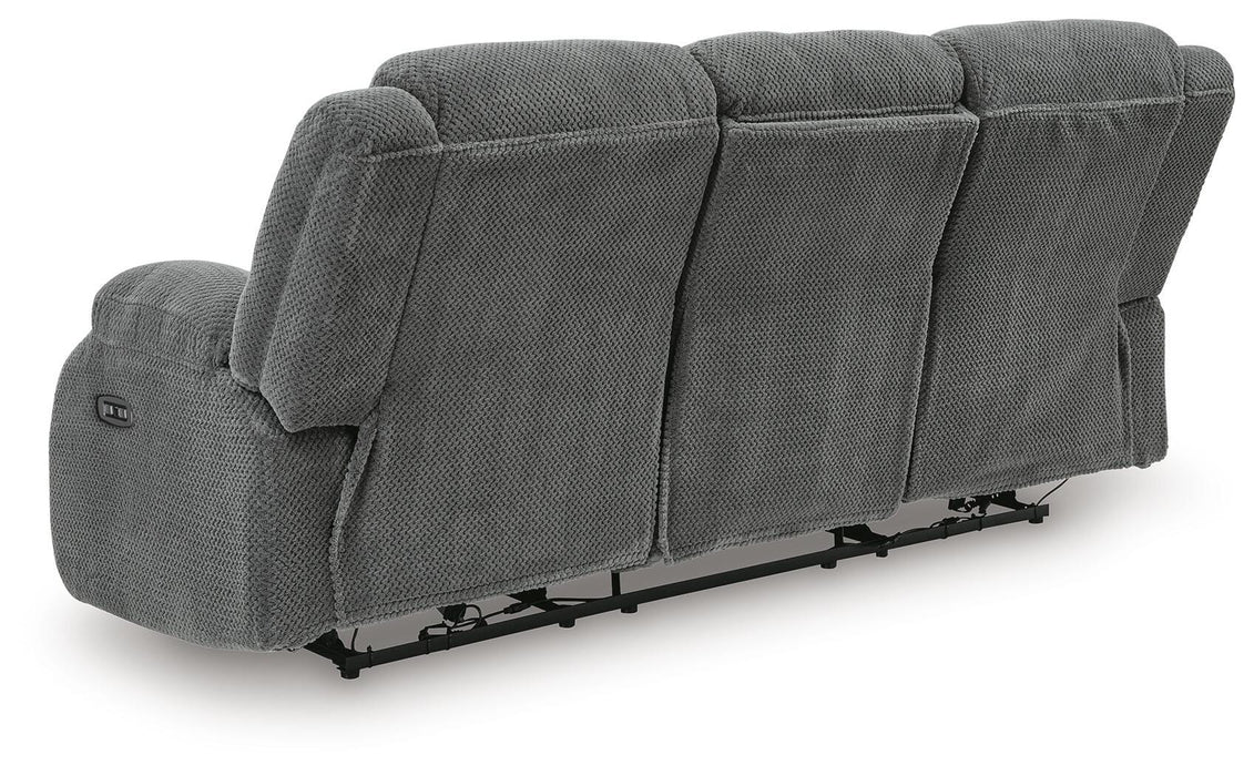 Observation Power Reclining Sofa with Drop Down Table - Venta Furnishings (San Antonio,TX)