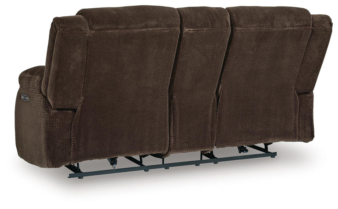 Observation Power Reclining Loveseat with Console - Venta Furnishings (San Antonio,TX)