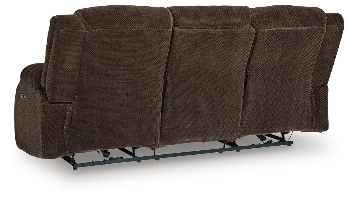 Observation Power Reclining Sofa with Drop Down Table - Venta Furnishings (San Antonio,TX)
