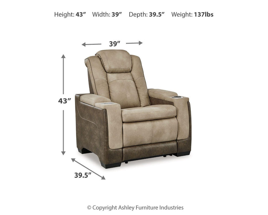 Next-Gen DuraPella Power Recliner - Venta Furnishings (San Antonio,TX)