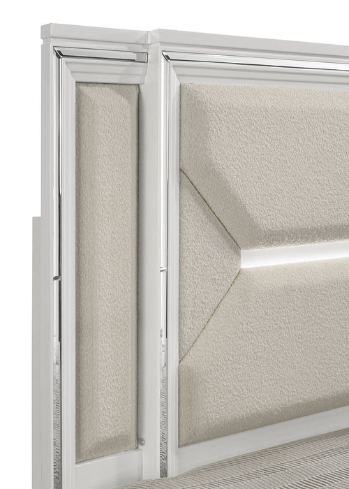 Marmore 4 Pc Bedroom Set - Venta Furnishings (San Antonio,TX)