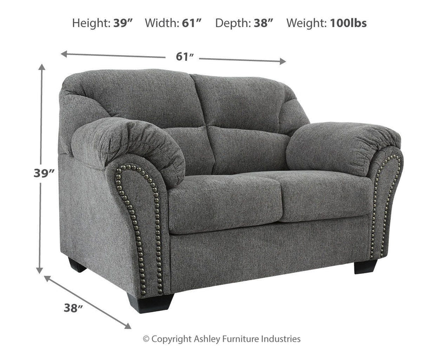 Allmaxx Loveseat - Venta Furnishings (San Antonio,TX)