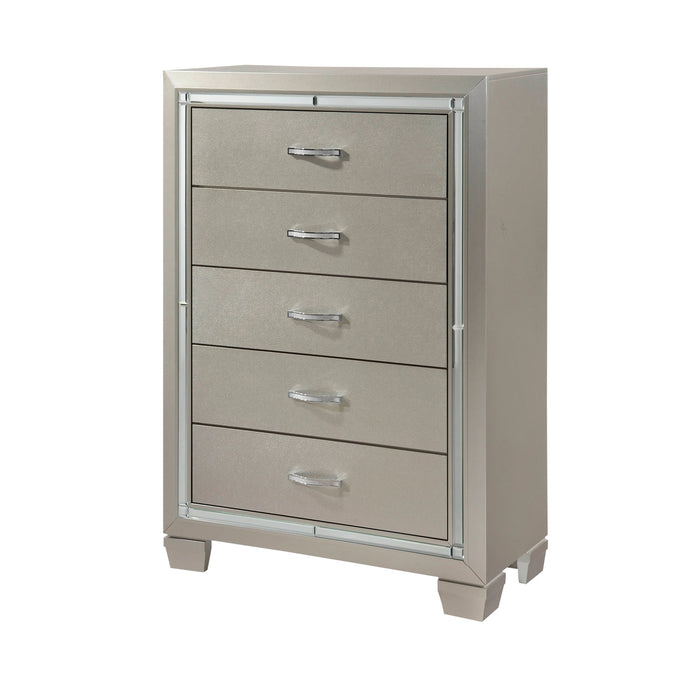 PLATINUM YOUTH PLATFORM BEDROOM SET
