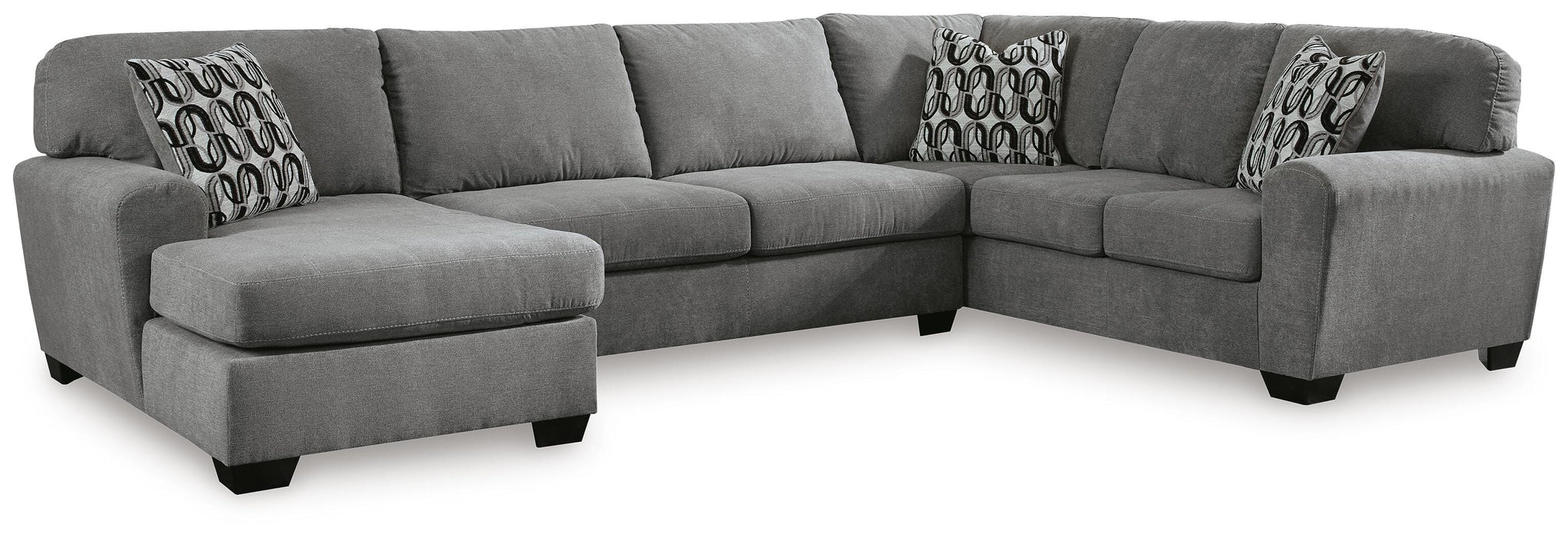 Birkdale Court Sectional with Chaise - Venta Furnishings (San Antonio,TX)