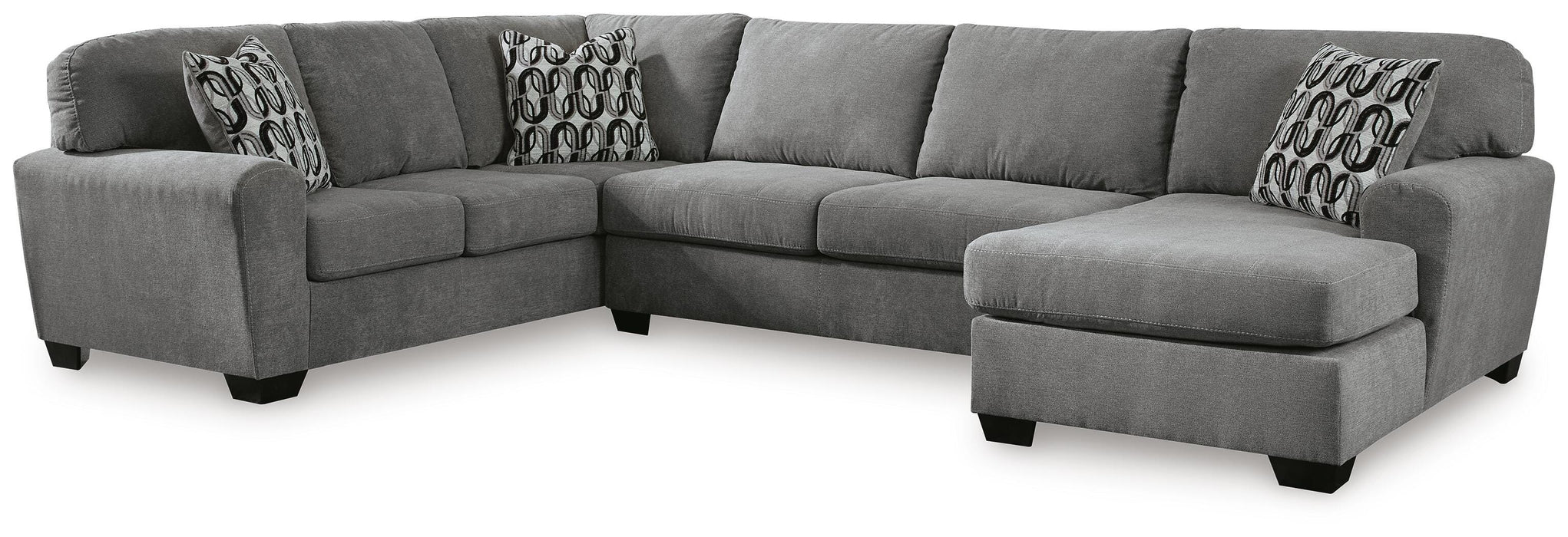 Birkdale Court Sectional with Chaise - Venta Furnishings (San Antonio,TX)