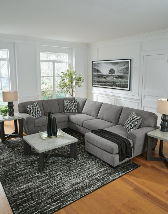 Birkdale Court Sectional with Chaise - Venta Furnishings (San Antonio,TX)