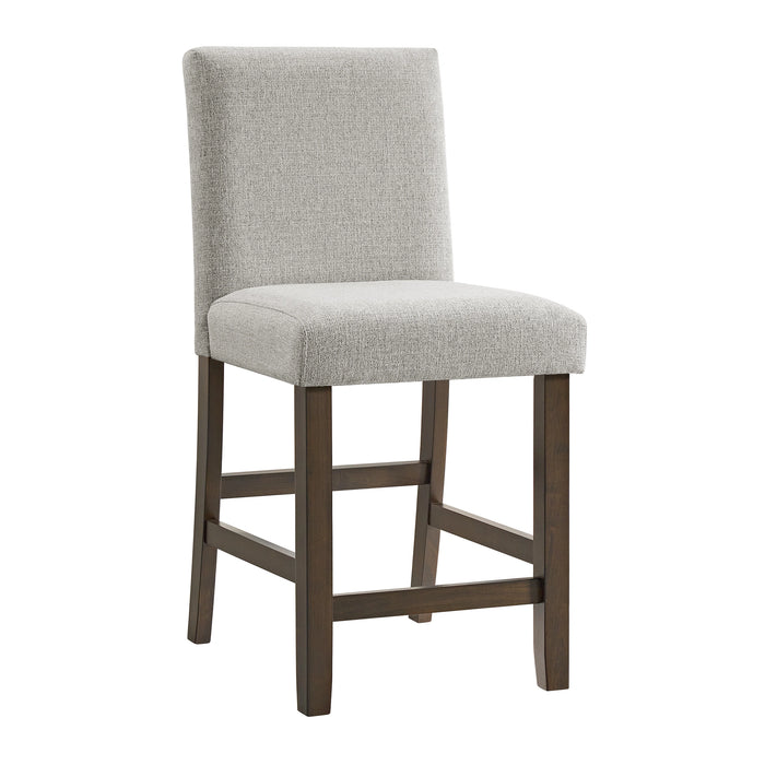 Seneca Counter Height Dining Set in Brown-Table and Four Chairs