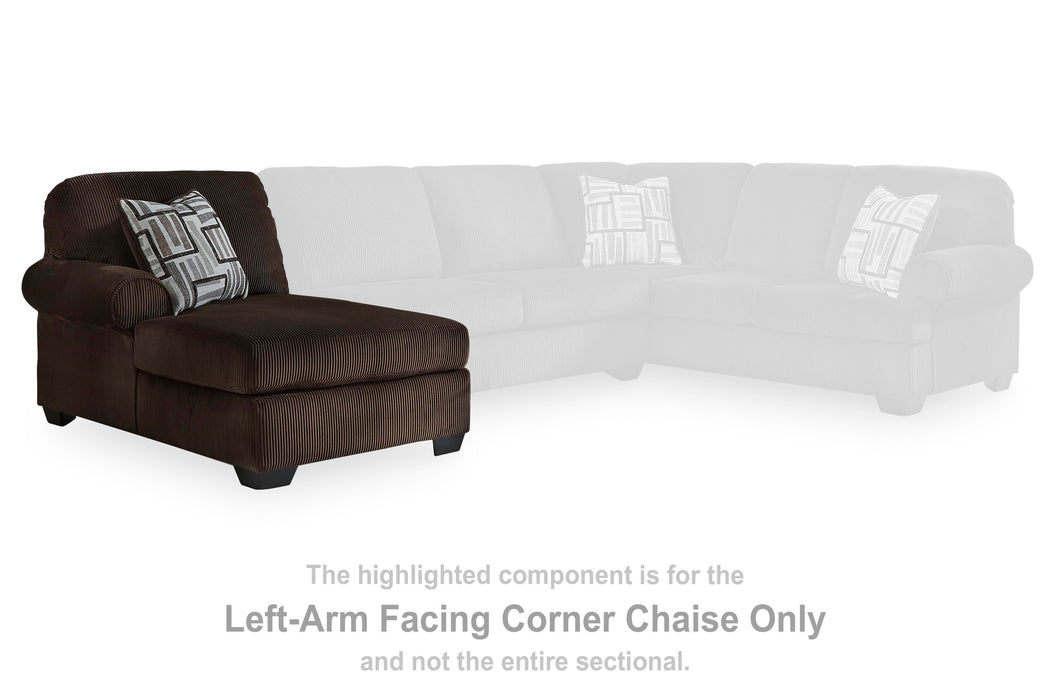 Kimlee Sectional with Chaise - Venta Furnishings (San Antonio,TX)