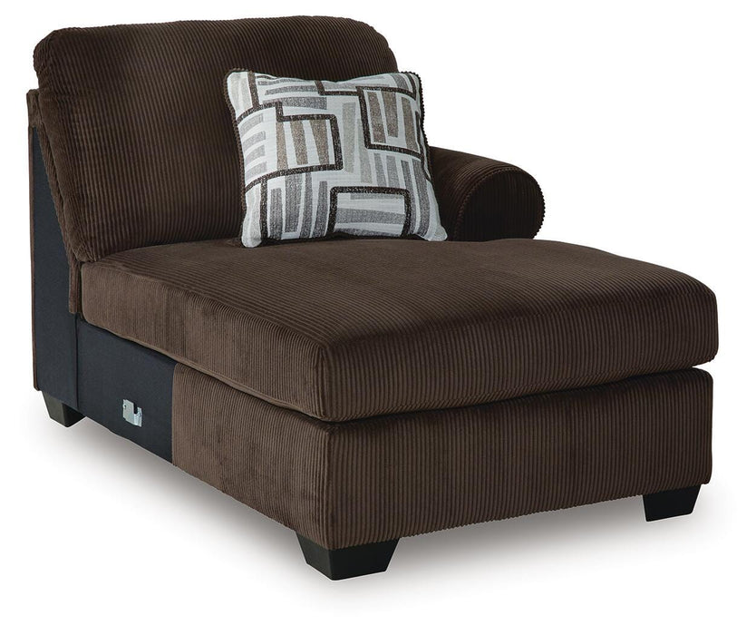 Kimlee Sectional with Chaise - Venta Furnishings (San Antonio,TX)