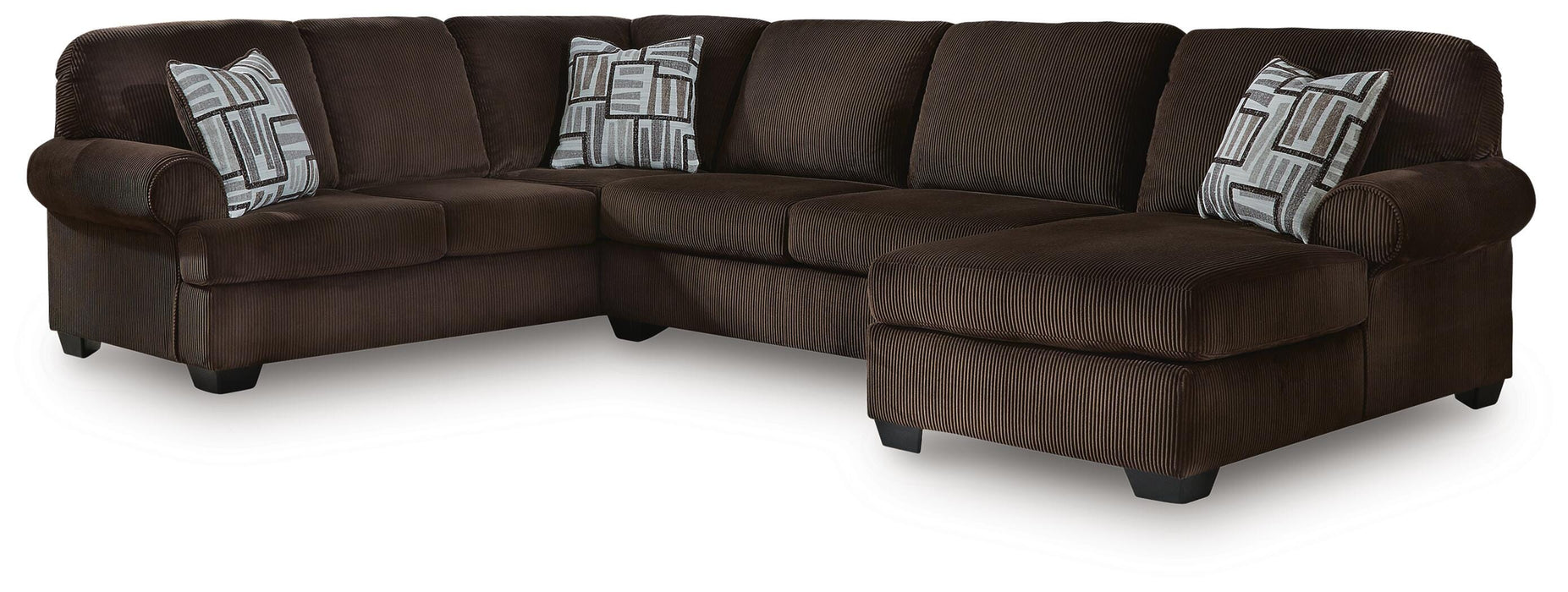 Kimlee Sectional with Chaise - Venta Furnishings (San Antonio,TX)