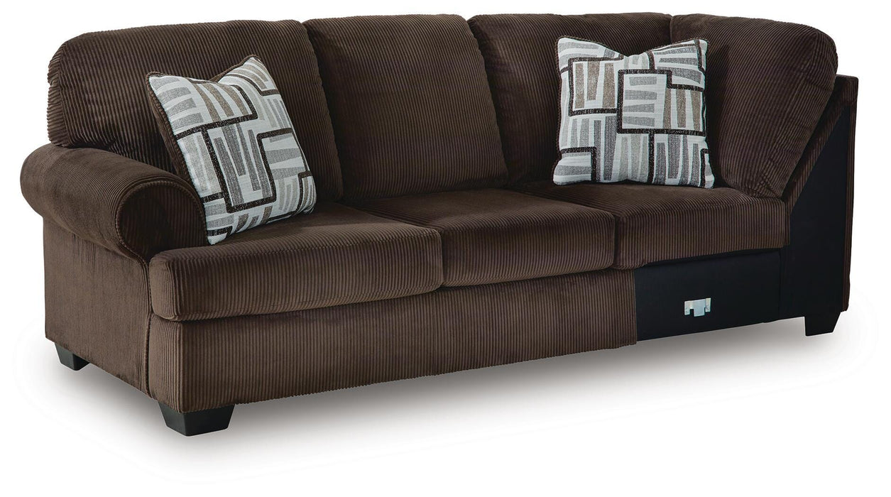 Kimlee Sectional with Chaise - Venta Furnishings (San Antonio,TX)