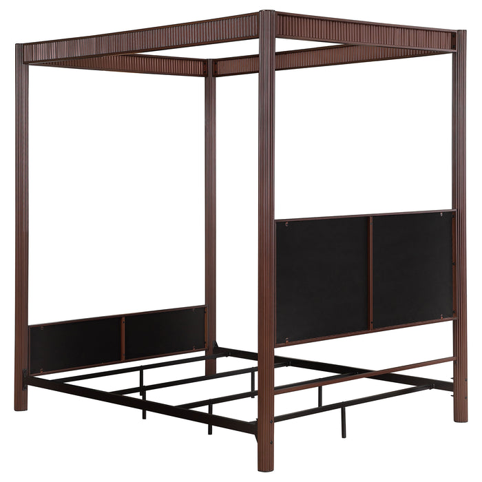 Zimmerlee Canopy Panel Bed