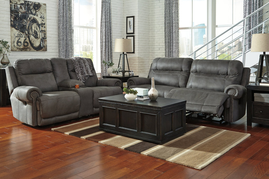 Austere Reclining Sofa - Venta Furnishings (San Antonio,TX)