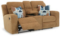 Kanlow Reclining Loveseat with Console - Venta Furnishings (San Antonio,TX)