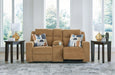 Kanlow Reclining Loveseat with Console - Venta Furnishings (San Antonio,TX)