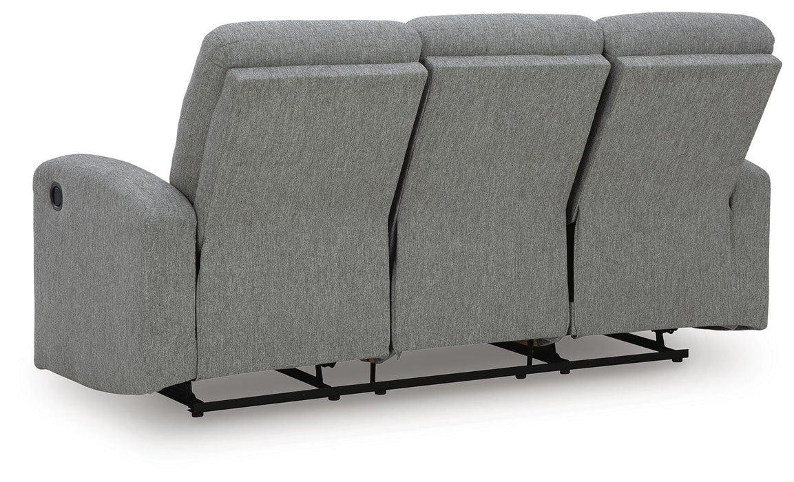 Gauntlet Reclining Sofa - Venta Furnishings (San Antonio,TX)