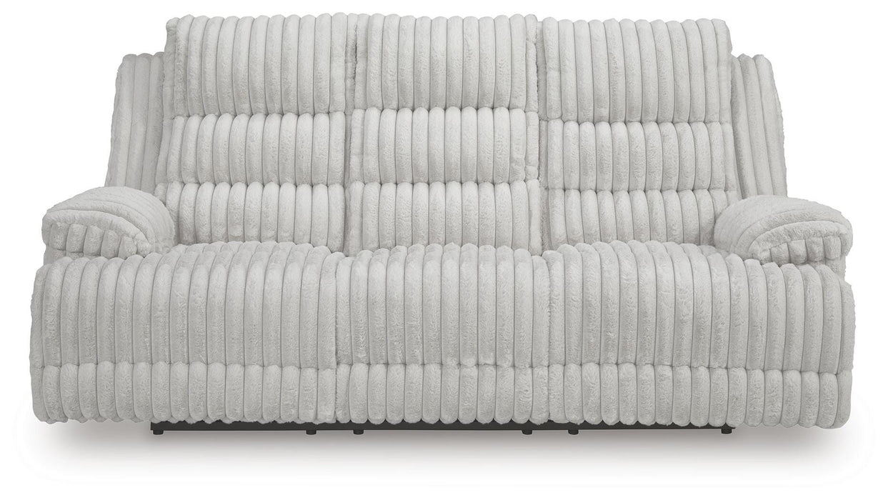 Rhines Falls Power Reclining Sofa with Drop Down Table - Venta Furnishings (San Antonio,TX)
